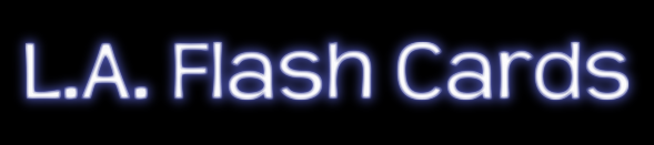 L.A. Flash Card banner